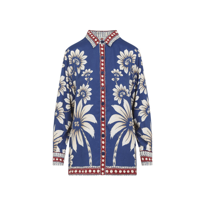 Farm Rio Shirts - Blu | cf441c1e2ba0bf5ed52cb12d2cc4e7ffaebe1071