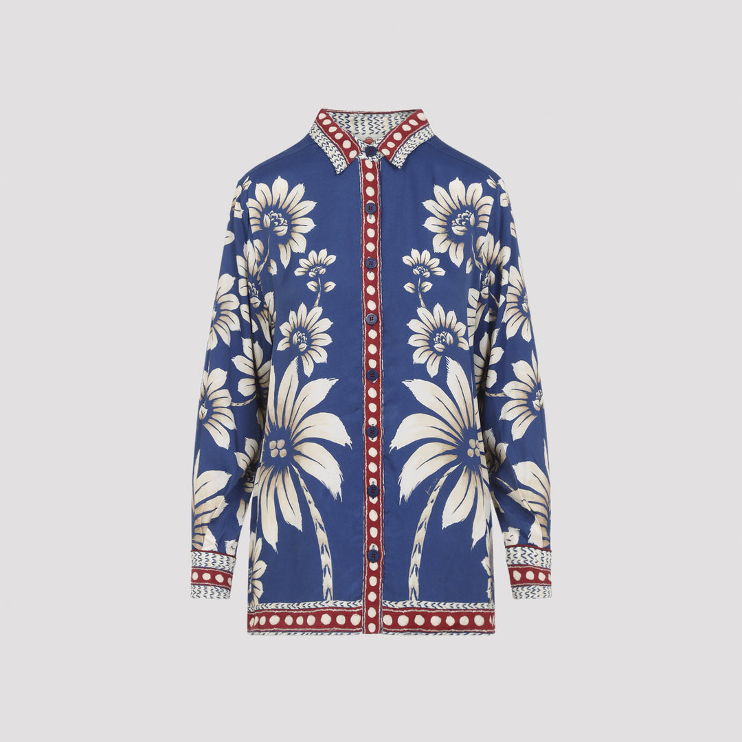 Farm Rio Shirts - Blu | 1ec45e76a57b2e69616fe5bf2f8e6f81b8c6118f