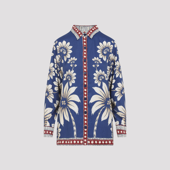 Farm Rio Shirts - Blu | 1ec45e76a57b2e69616fe5bf2f8e6f81b8c6118f