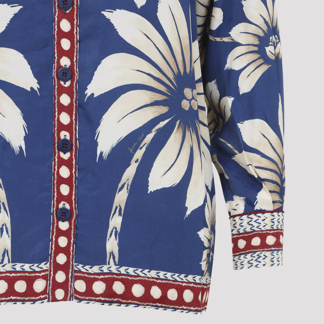 Farm Rio Shirts - Blu | 246b1d0e3c64e8a9649c39f9b05df538f6102a1f