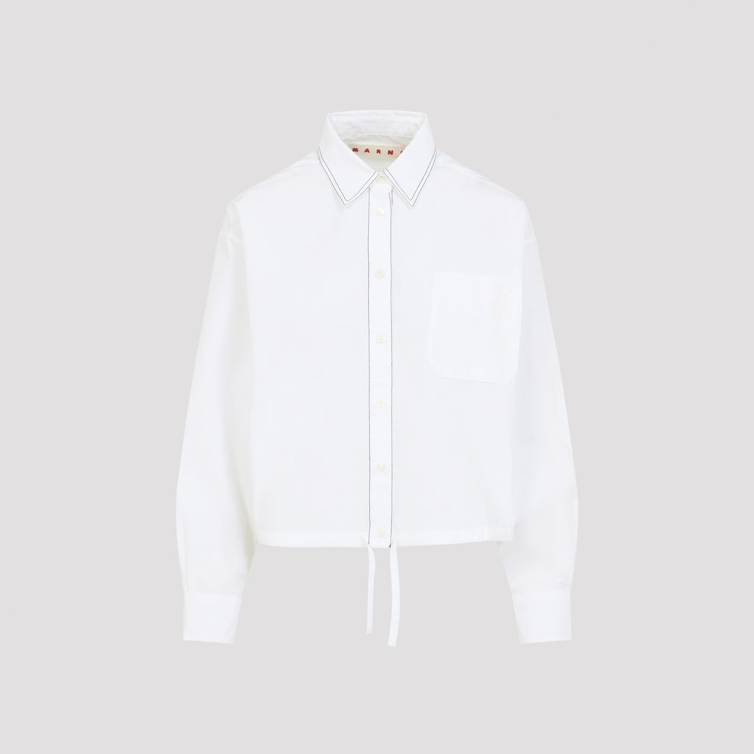 Marni Shirts - Bianco | c93de0a1970135a97371af6abe18568318e493e1