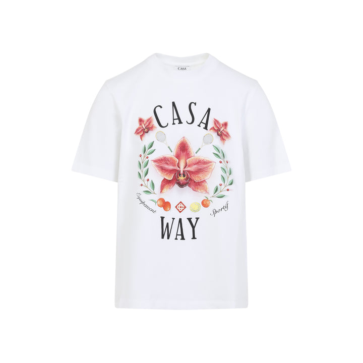 Casablanca T-shirts - Bianco | 665a0ee7f58cb3ef249448ae9bf0acc8f660184c