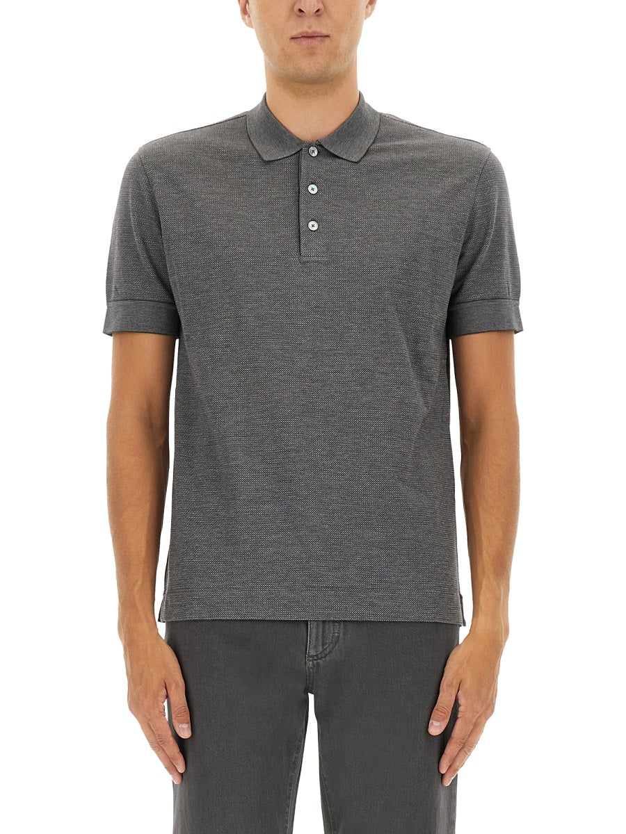 Zegna Polo - Grigio | Wanan Luxury