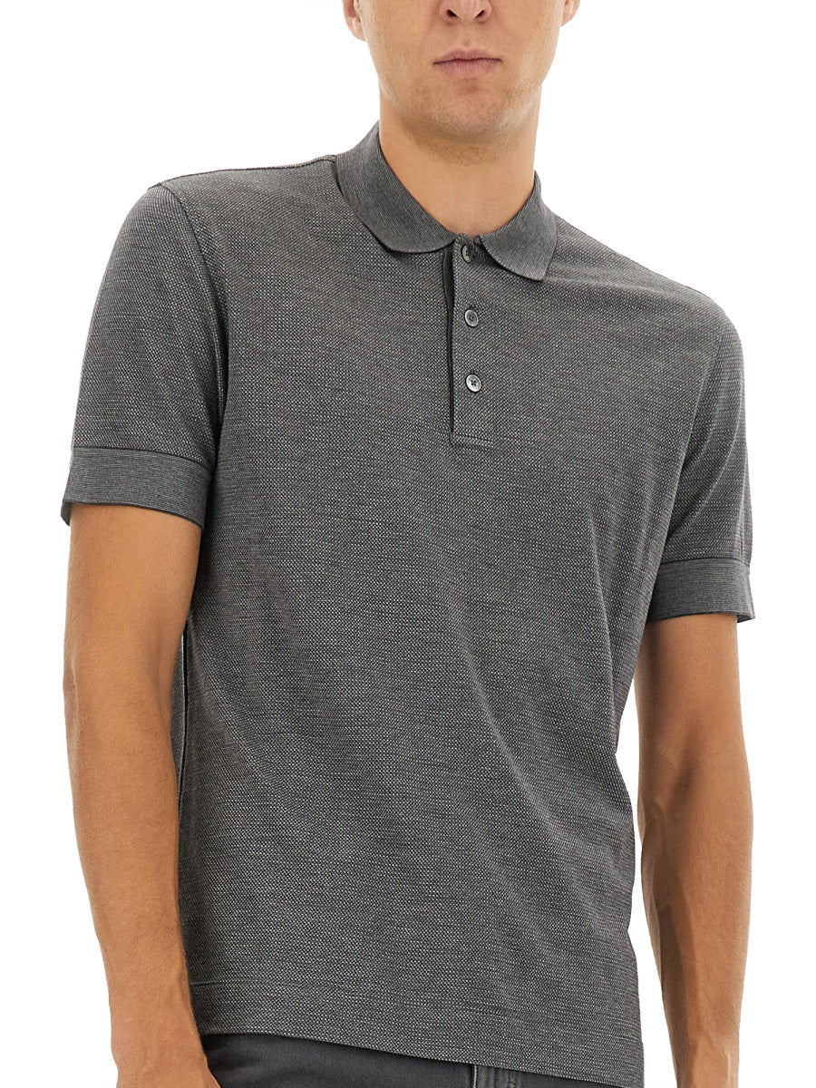 Zegna Polo - Grigio | Wanan Luxury