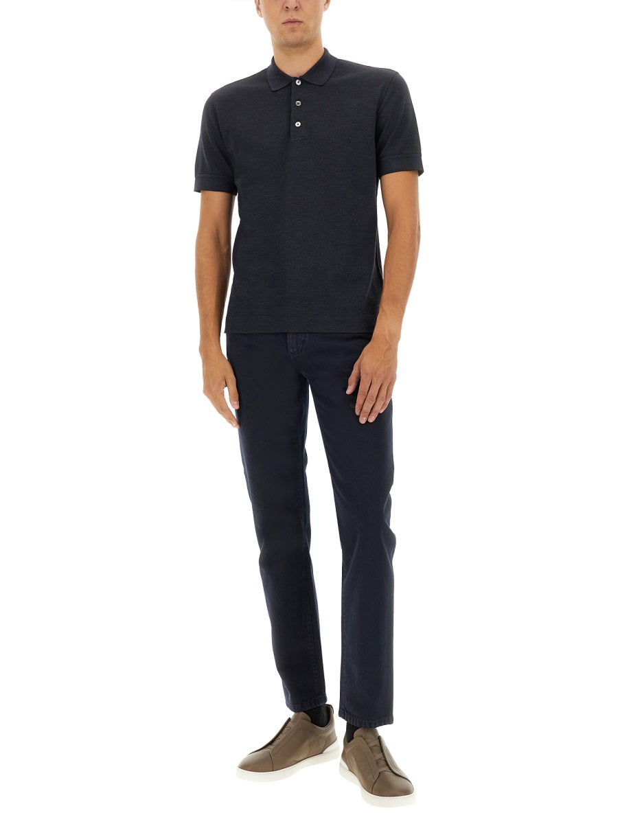 Zegna T shirt - Nero | Wanan Luxury