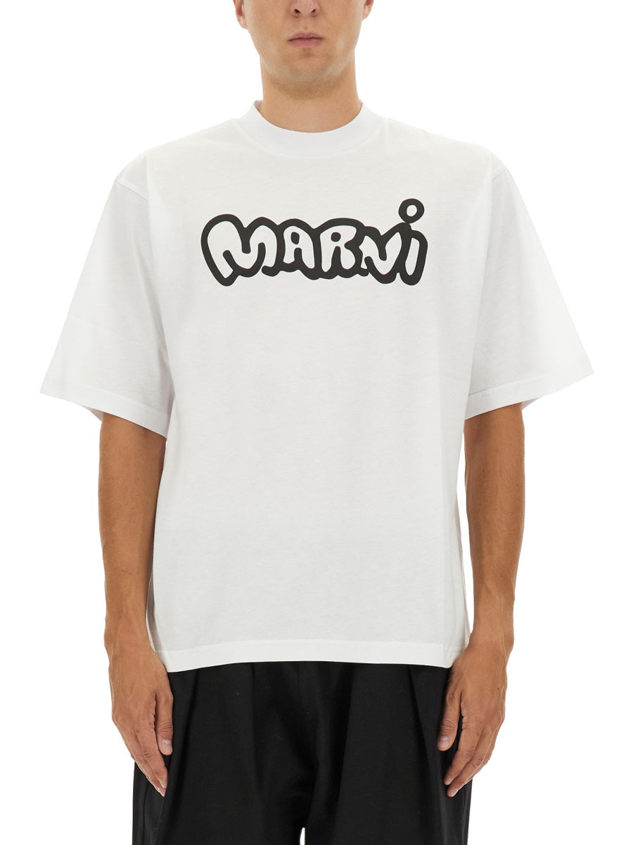 Marni T shirt - Bianco | Wanan Luxury