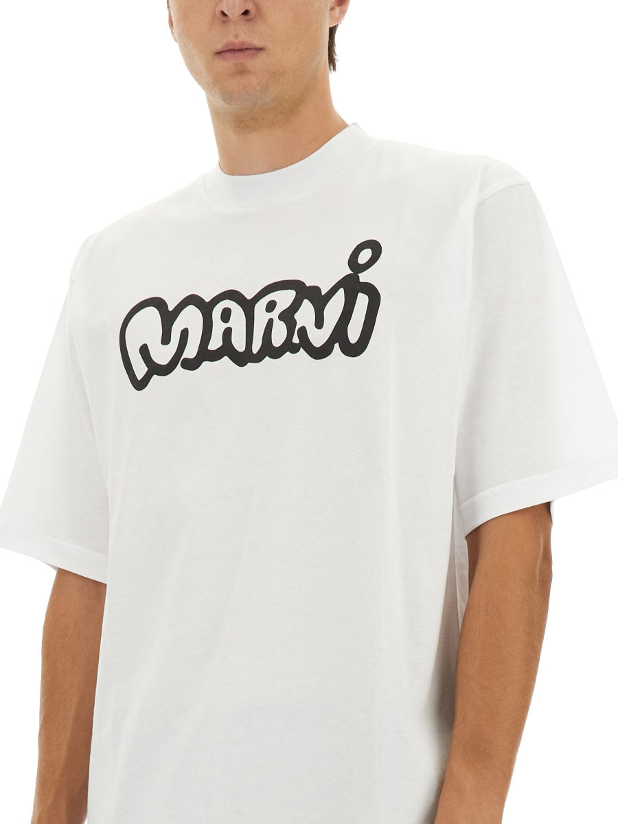 Marni T shirt - Bianco | Wanan Luxury