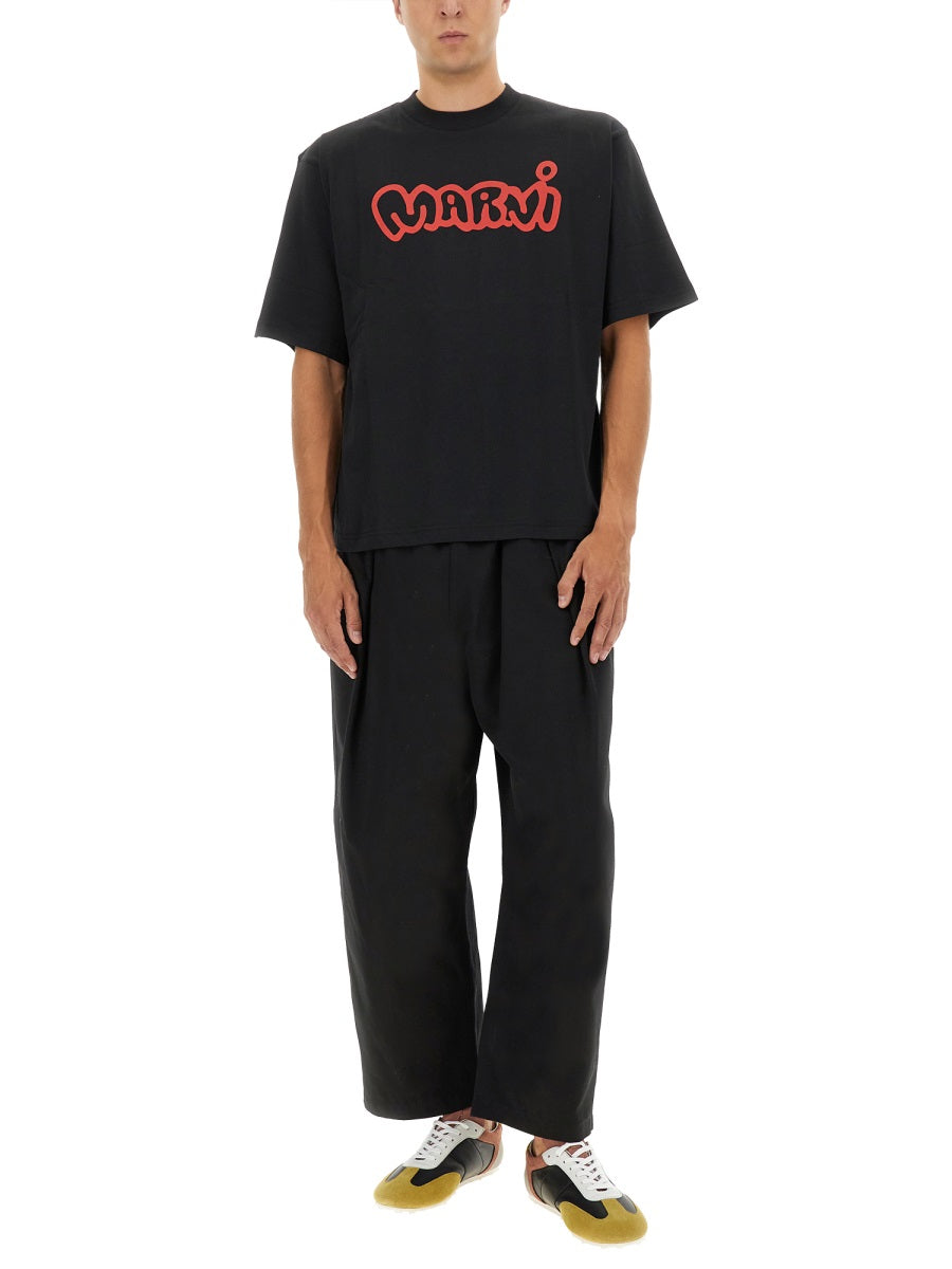 Marni T shirt - Nero | Wanan Luxury