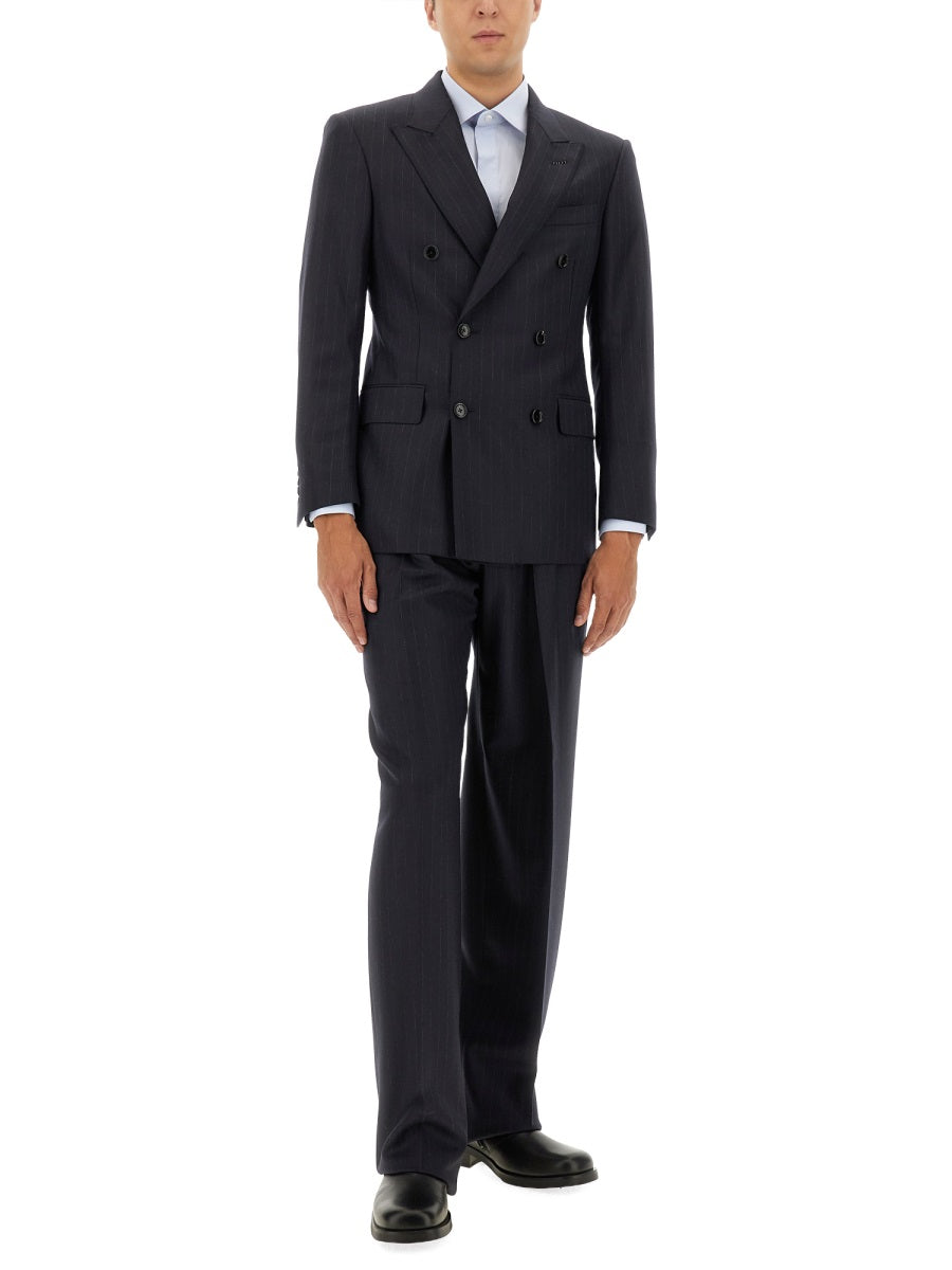 Tom Ford Pantaloni - Blu | Wanan Luxury