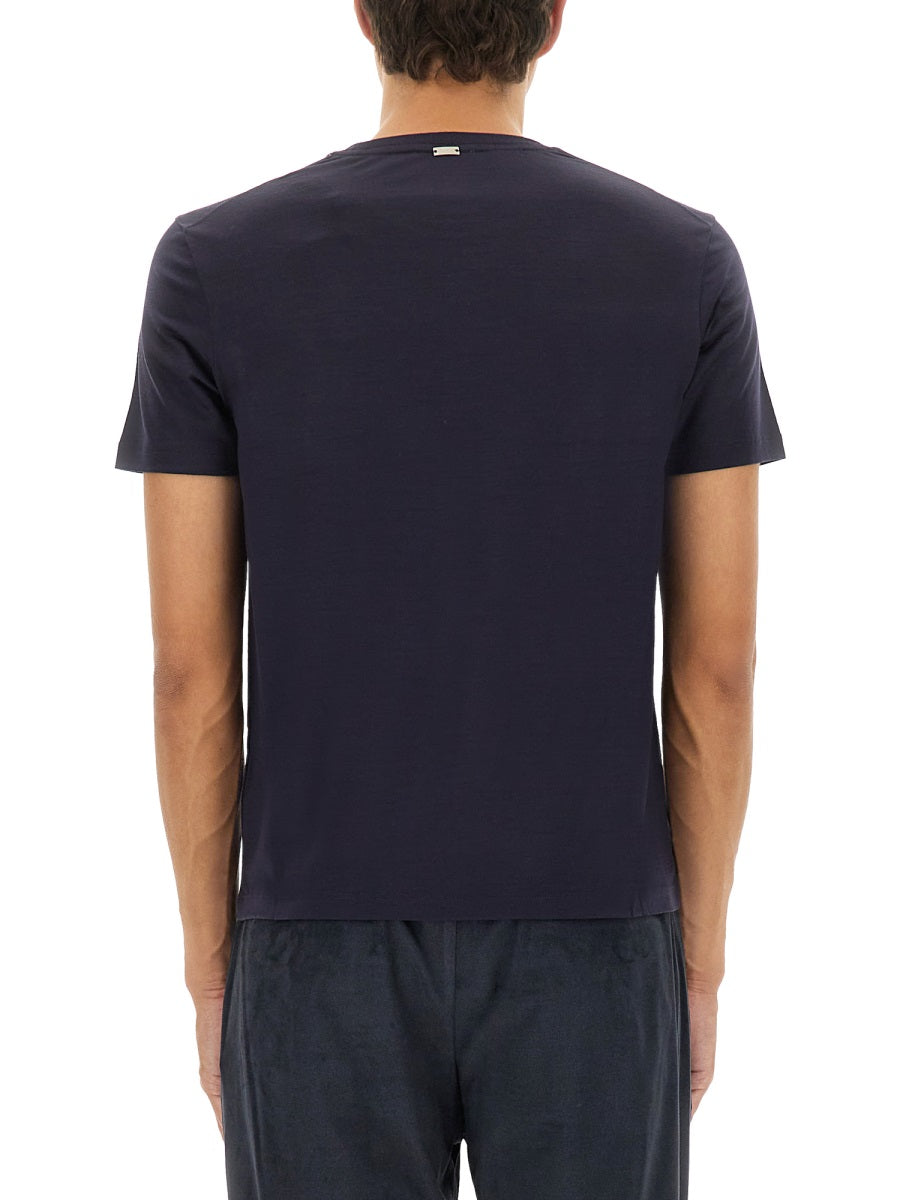 Herno T shirt - Blu | Wanan Luxury