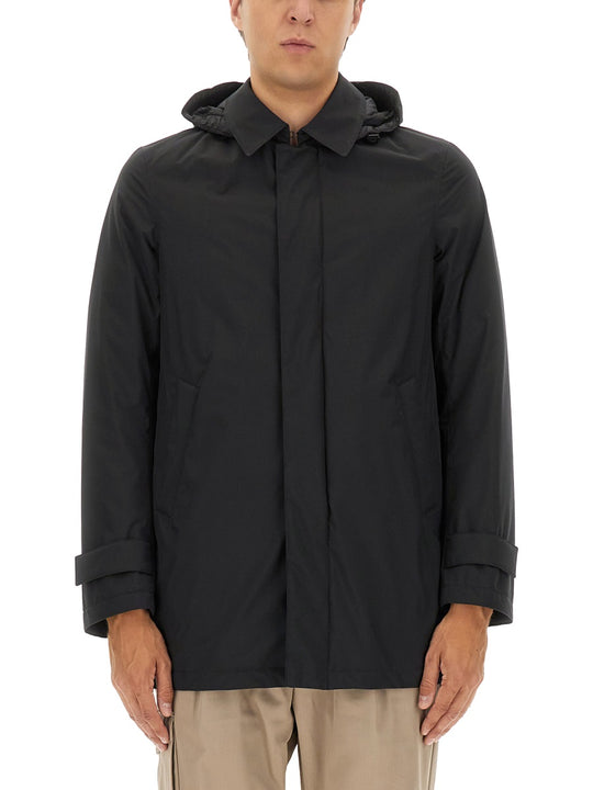 Two-Layer "Windstopper" Long Parka