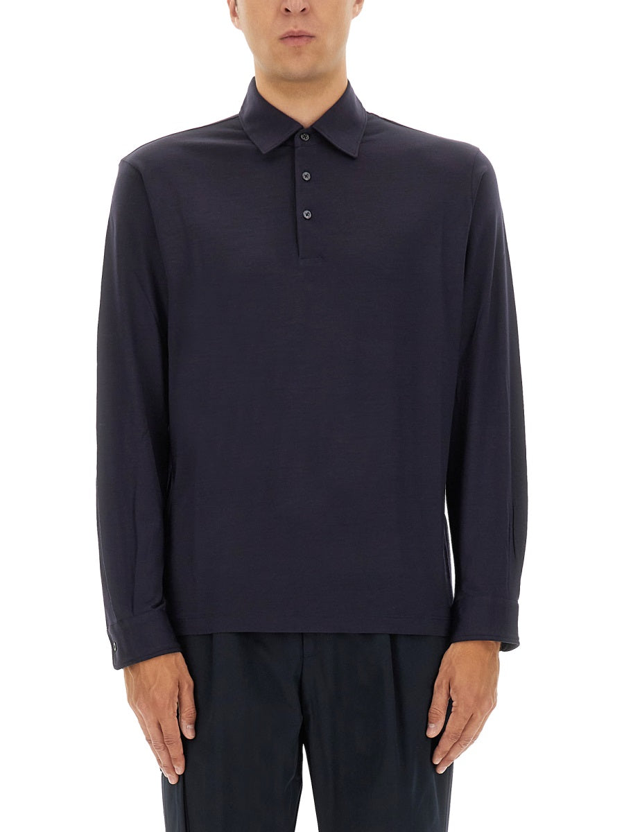 Herno Polo - Blu | Wanan Luxury
