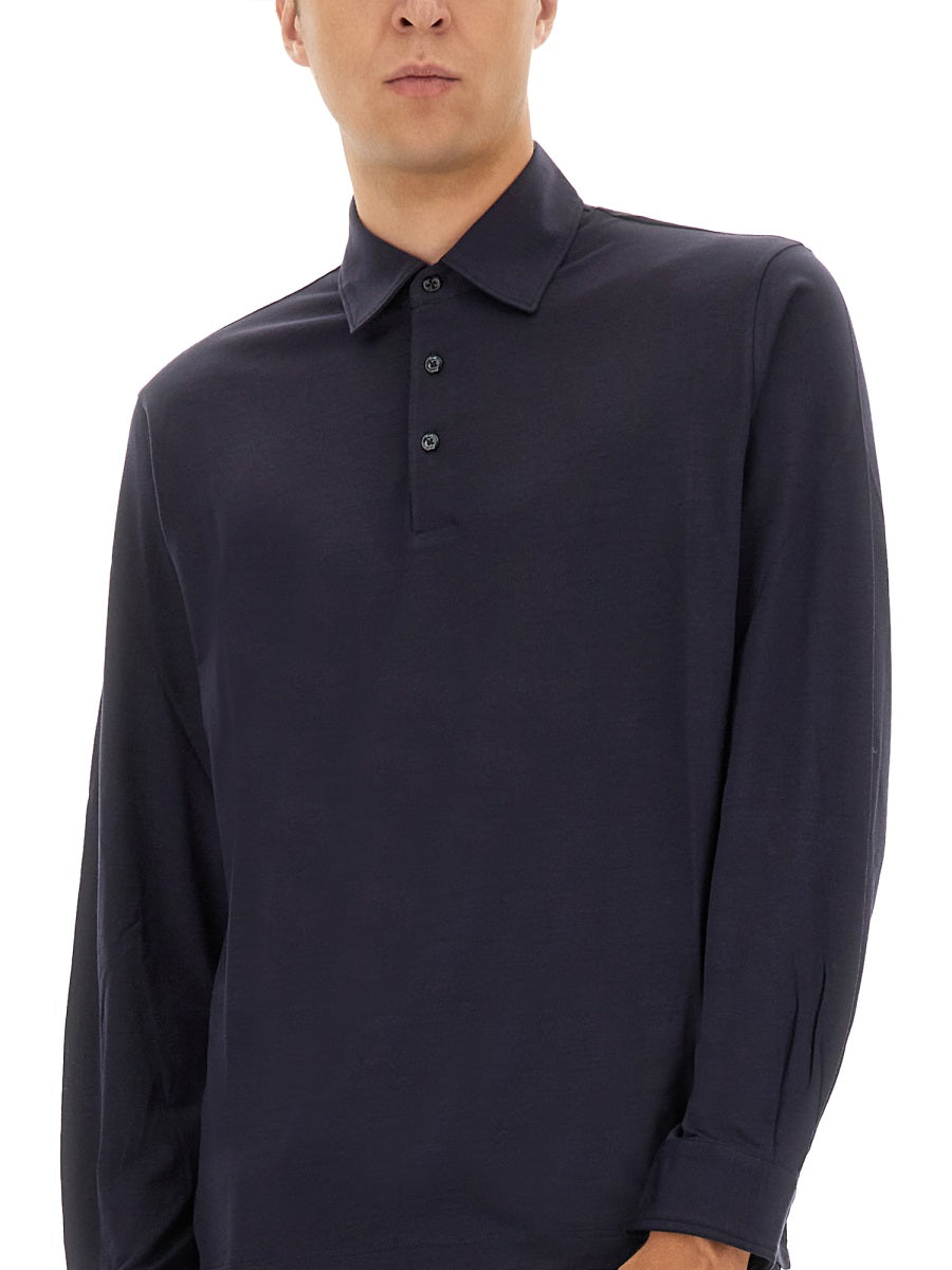 Herno Polo - Blu | Wanan Luxury