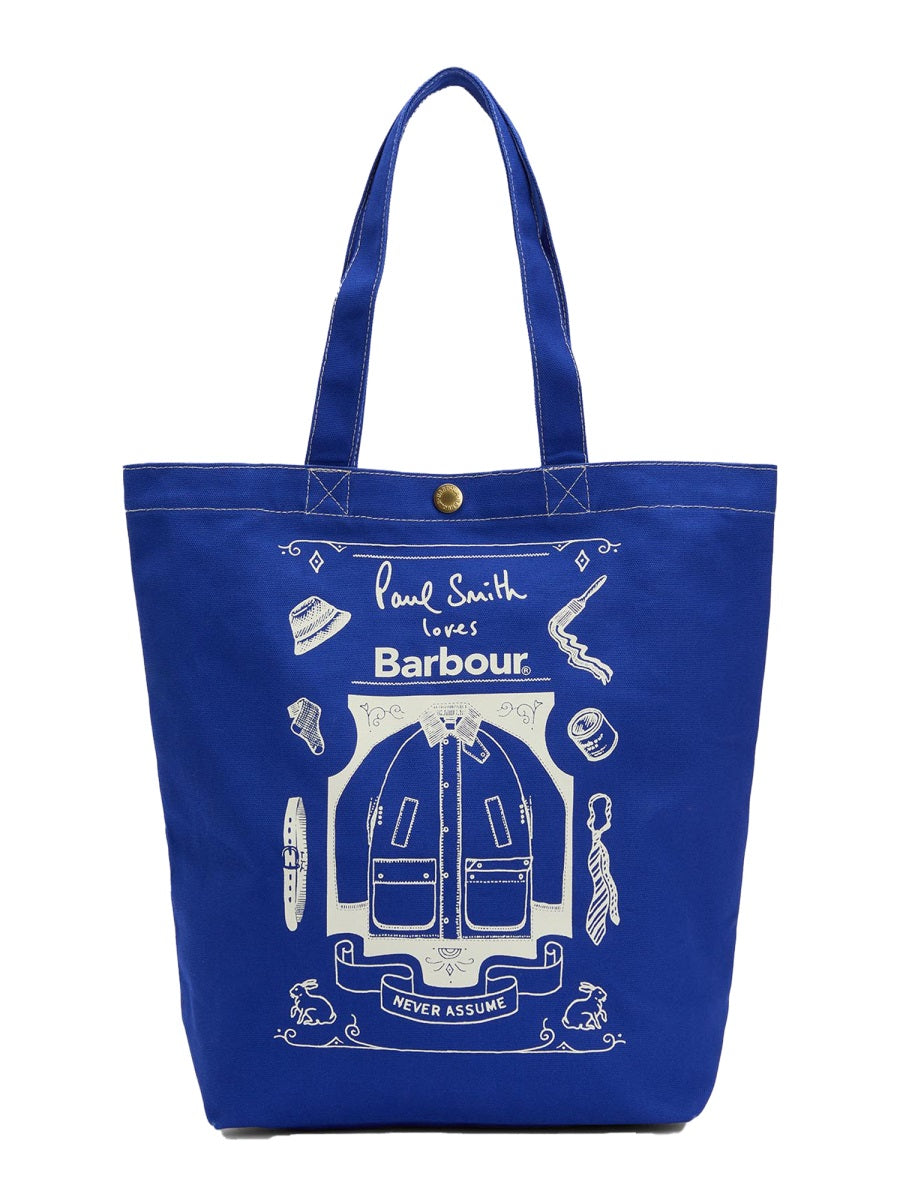 PAUL SMITH X BARBOUR Borse a Mano - Blu | Wanan Luxury