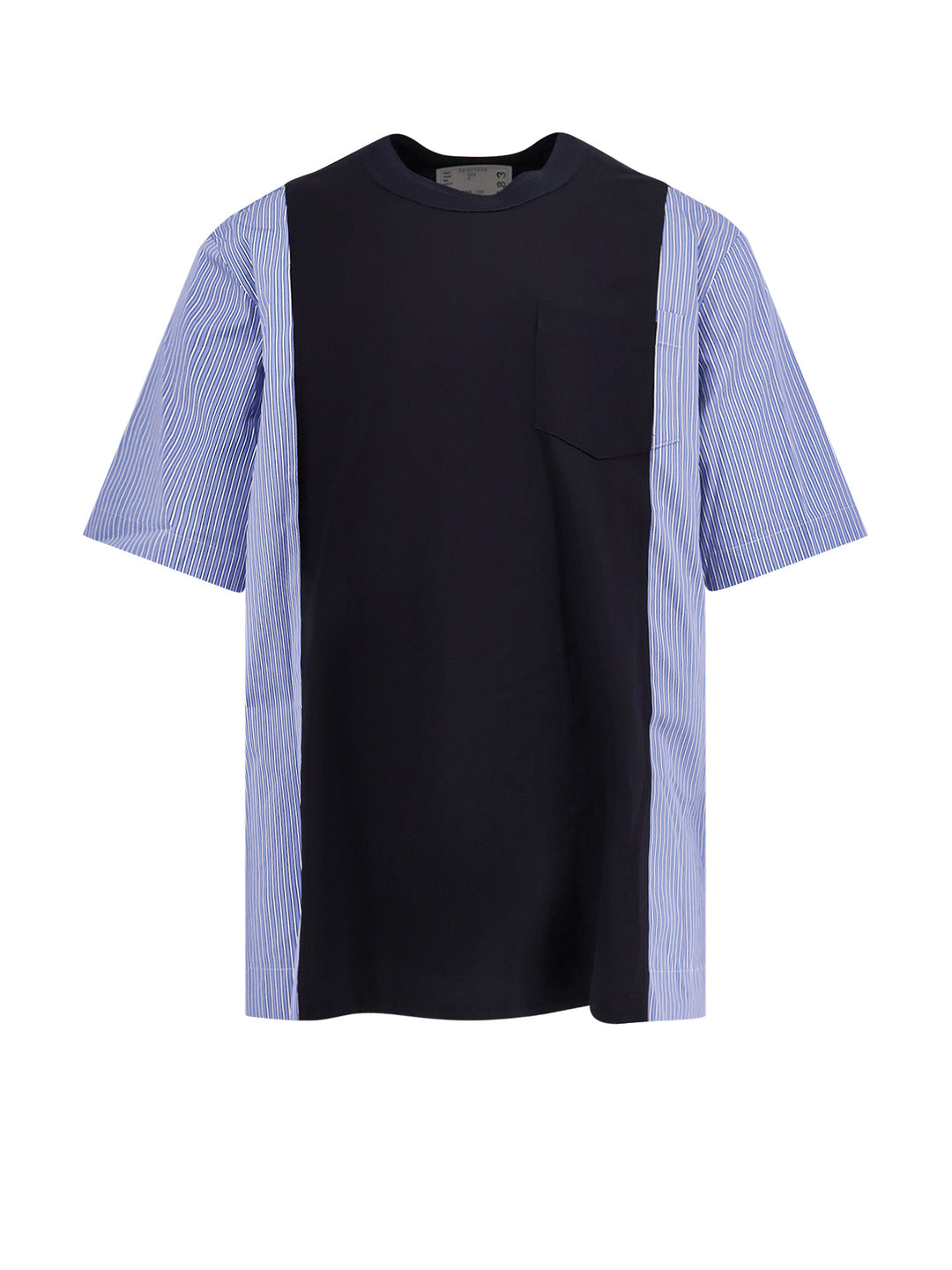 Sacai T-shirts and Polos - NAVY BLUE STRIPE | d1e872f4d34a72d93963ffe8f94272a6594dadbe