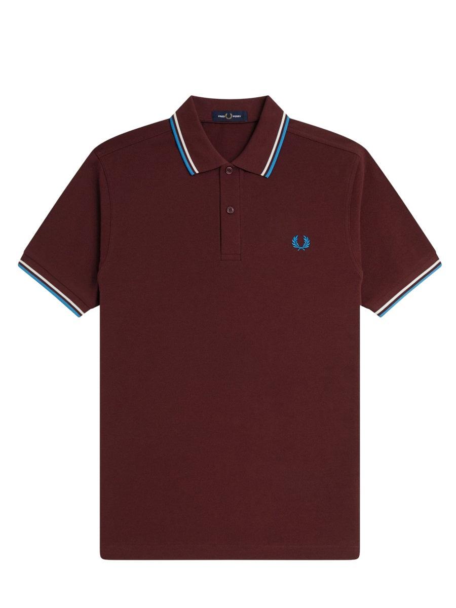 Fred Perry Polo - Bordeaux | Wanan Luxury