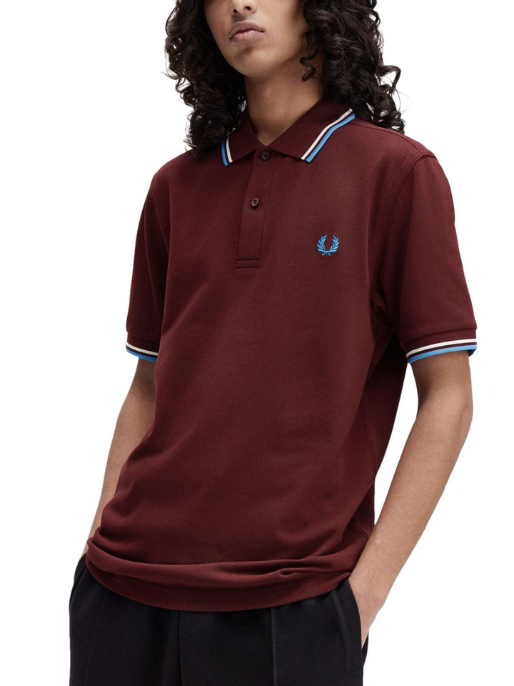 Fred Perry Polo - Bordeaux | Wanan Luxury