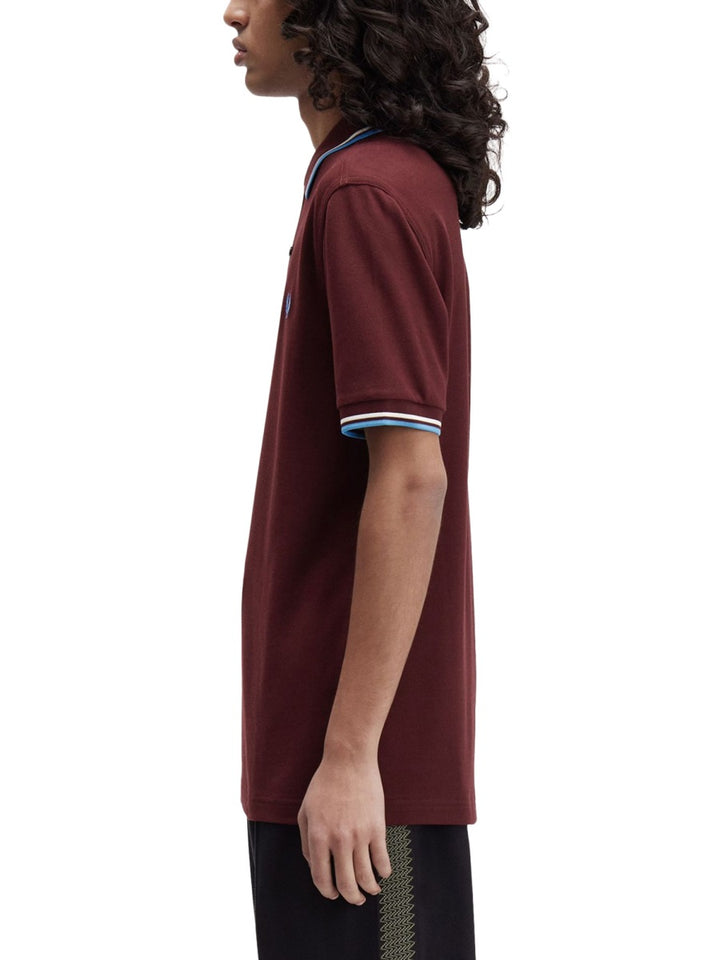 Fred Perry Polo - Bordeaux | Wanan Luxury