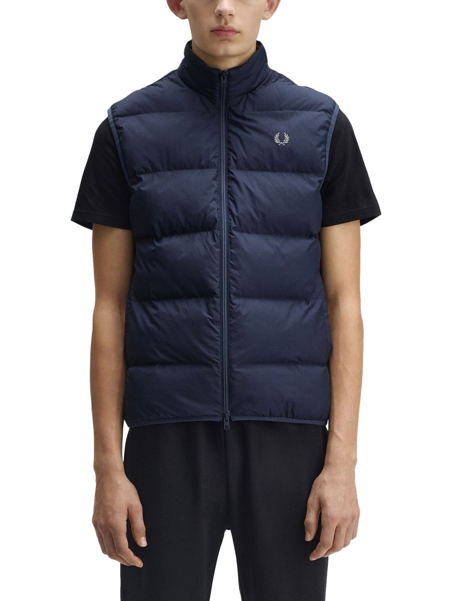 Fred Perry Gilet - Blu | Wanan Luxury