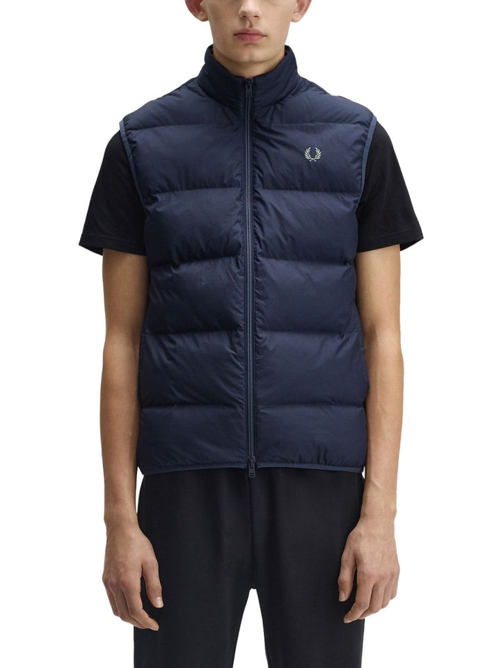 Fred Perry Gilet - Blu | Wanan Luxury