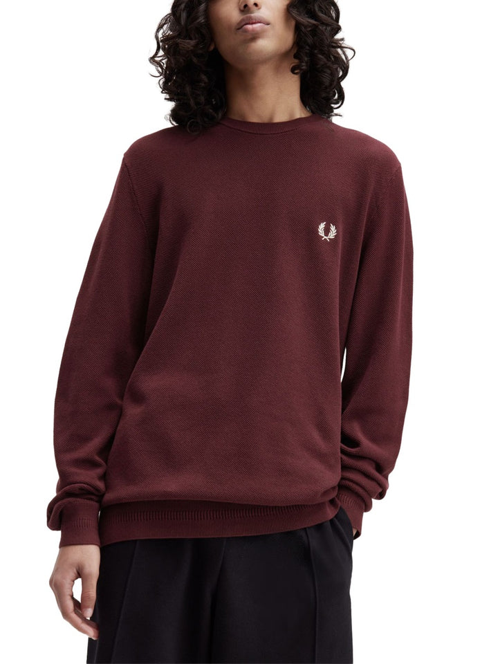 Fred Perry Maglioni - Bordeaux | 5afe5da23bcdadb76ca18431d5198f8a31259779