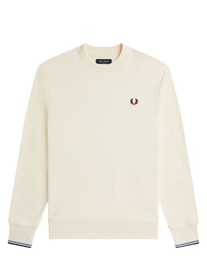 Fred Perry Felpe - Bianco | Wanan Luxury