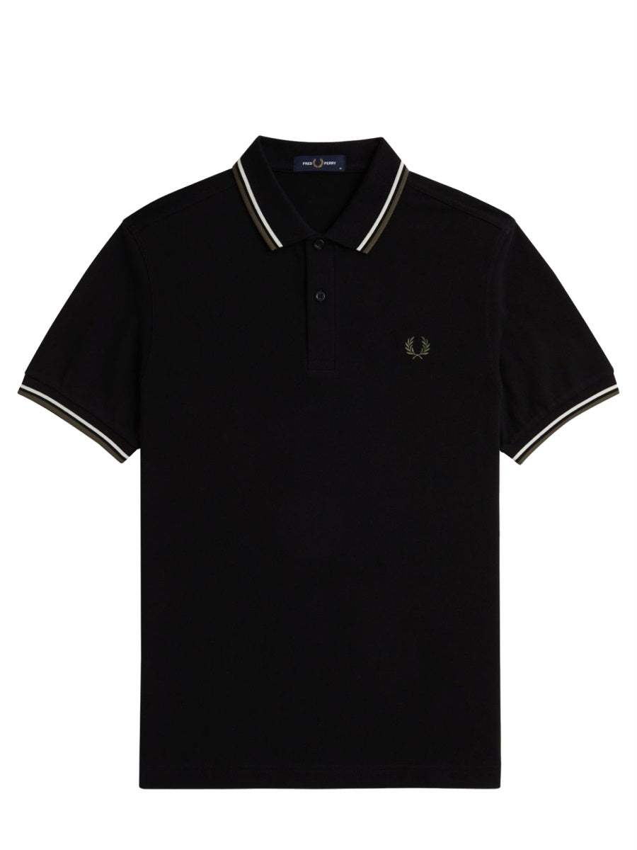Fred Perry Polo - Nero | Wanan Luxury