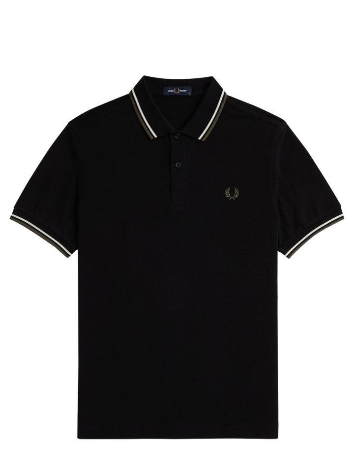 Fred Perry Polo - Nero | Wanan Luxury