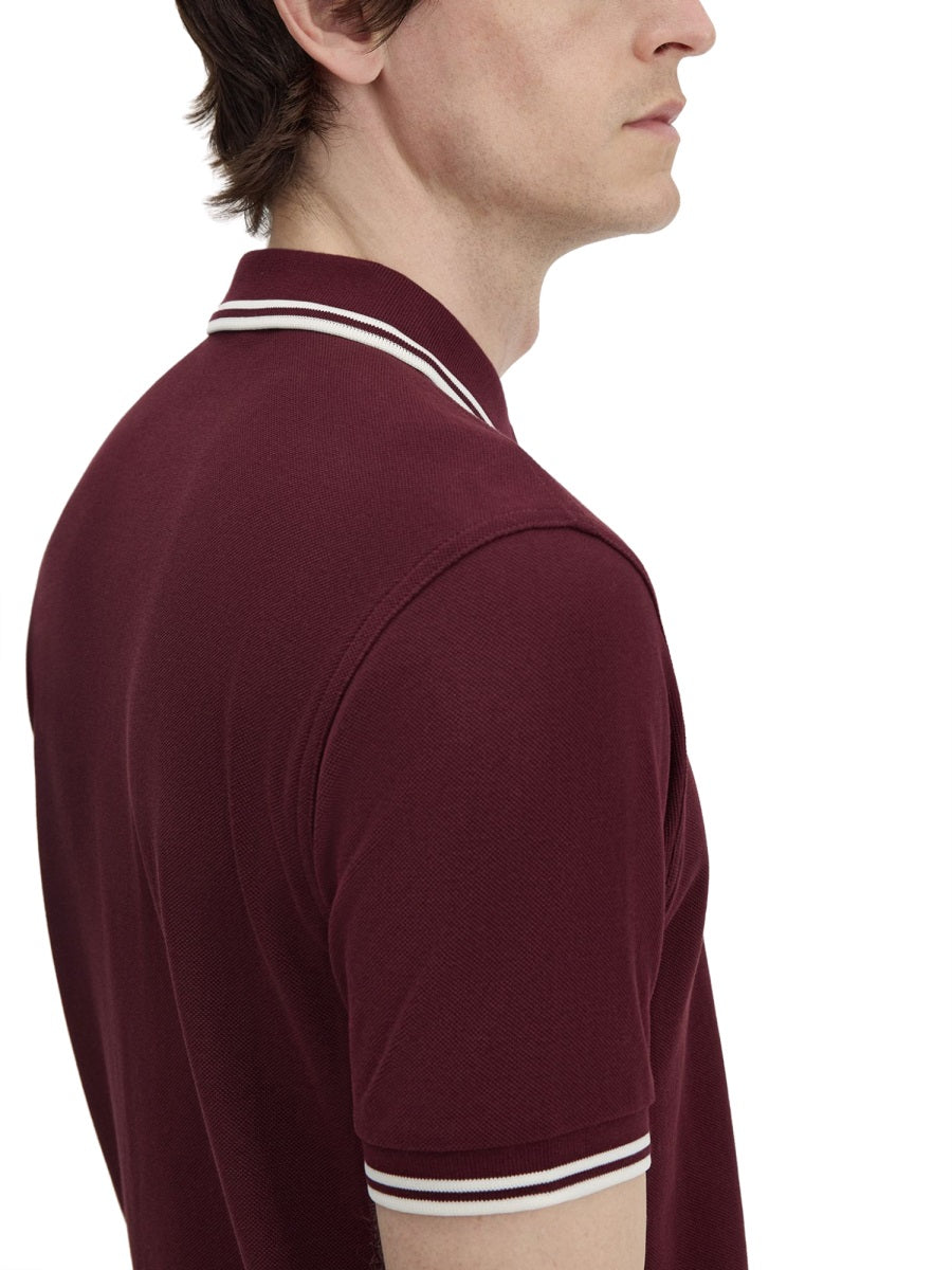 Fred Perry Polo - Bordeaux | Wanan Luxury