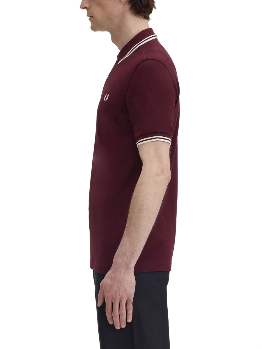 Fred Perry Polo - Bordeaux | Wanan Luxury