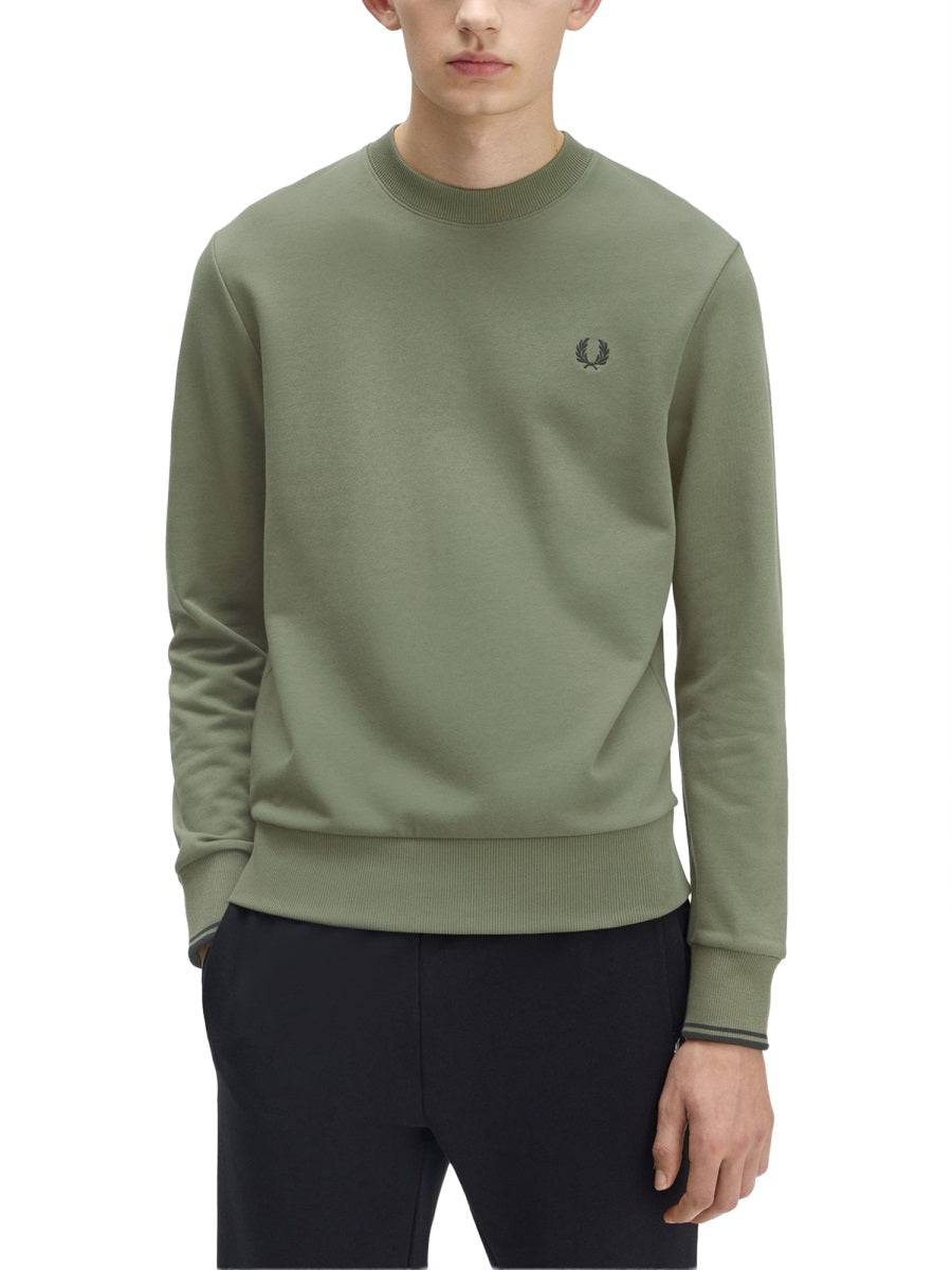 Fred Perry Felpe - Verde | Wanan Luxury