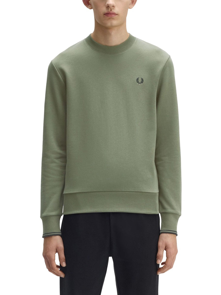 Fred Perry Felpe - Verde | Wanan Luxury