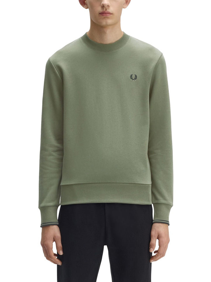 Fred Perry Felpe - Verde | Wanan Luxury