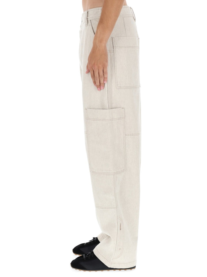 Jacquemus Jeans - Beige | Wanan Luxury
