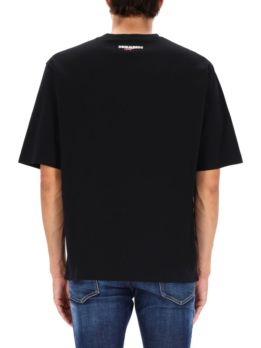 Dsquared2 T shirt - Nero | Wanan Luxury