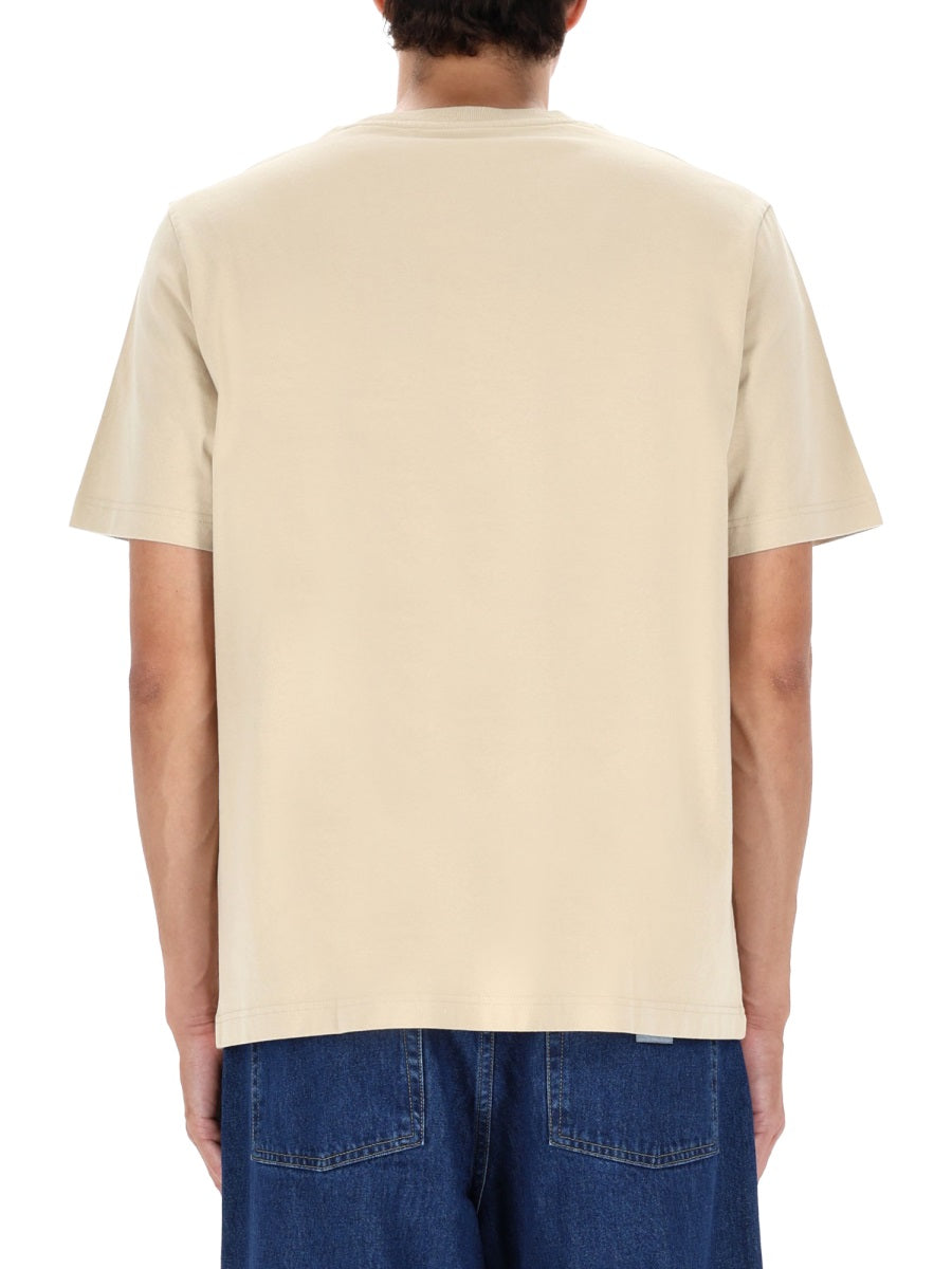 Maison Kitsuné T shirt - Beige | Wanan Luxury