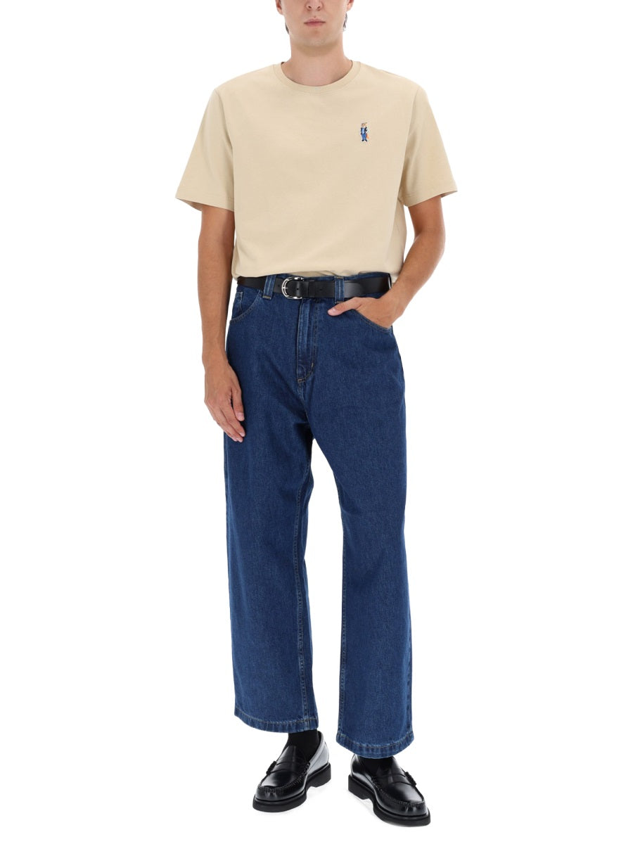 Maison Kitsuné T shirt - Beige | Wanan Luxury