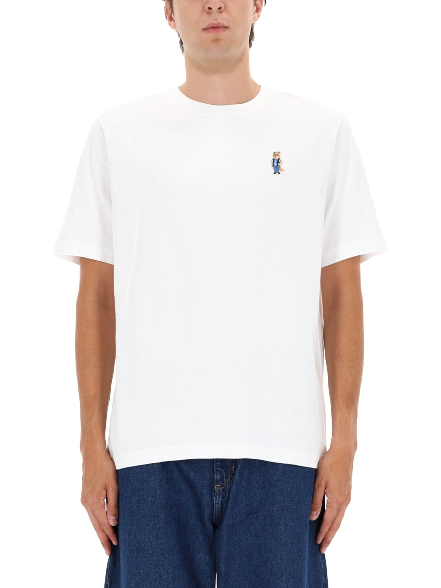 Maison Kitsuné T shirt - Bianco | Wanan Luxury