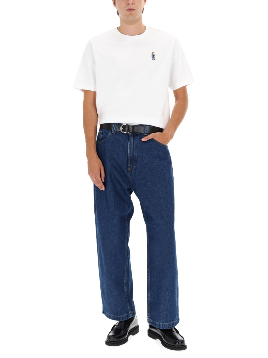 Maison Kitsuné T shirt - Bianco | Wanan Luxury