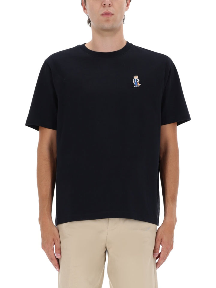 Maison Kitsuné T shirt - Nero | Wanan Luxury