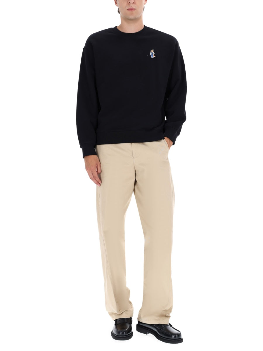 Maison Kitsuné Felpe - Nero | Wanan Luxury