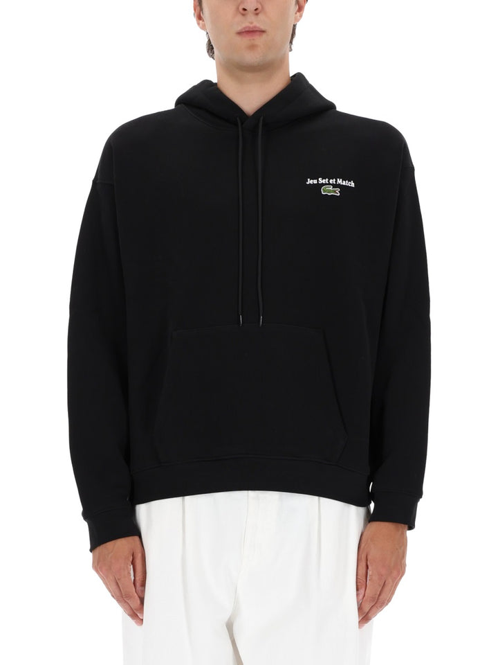 Lacoste Felpe - Nero | Wanan Luxury