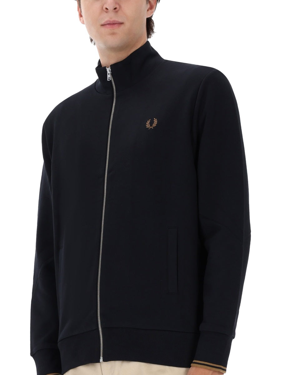 Fred Perry Felpe - Nero | Wanan Luxury