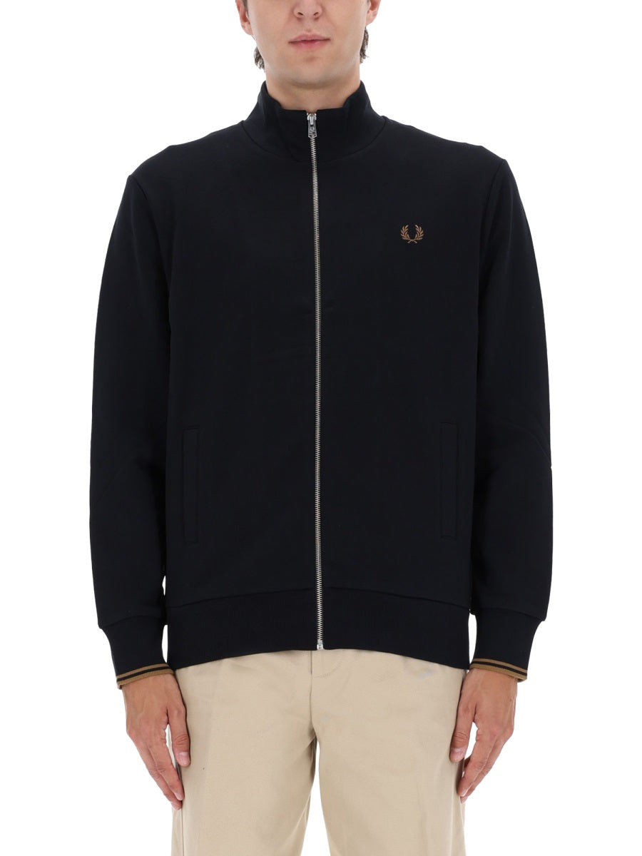 Fred Perry Felpe - Nero | Wanan Luxury