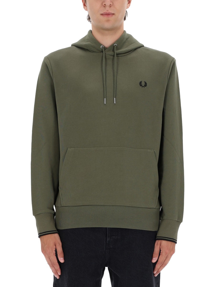 Fred Perry Felpe - Verde | Wanan Luxury