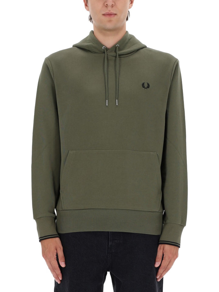 Fred Perry Felpe - Verde | Wanan Luxury