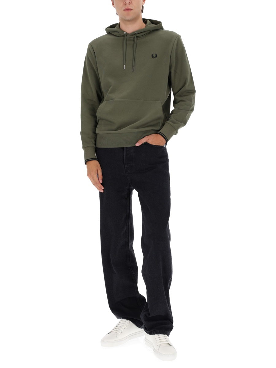 Fred Perry Felpe - Verde | Wanan Luxury