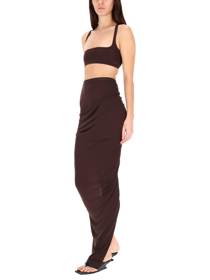 Rick Owens Lilies Top - Marrone | Wanan Luxury