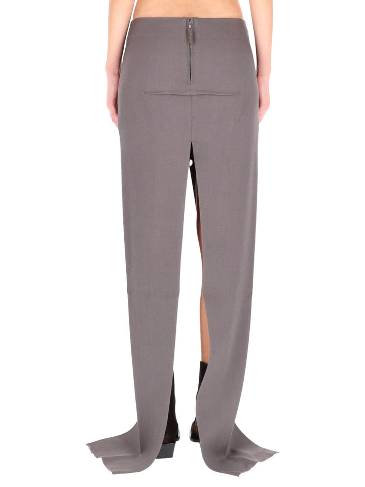 Rick Owens Gonne - Grigio | Wanan Luxury