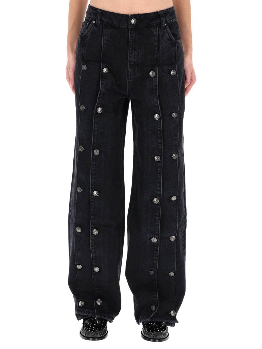 Rotate Birger Christensen Jeans - Nero | Wanan Luxury